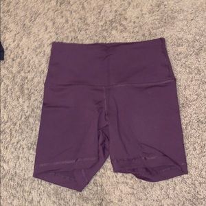 Purple dance shorts